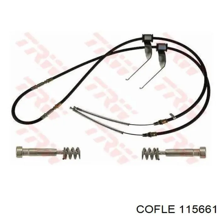 Гальмо стоянкове Ford 97VT2853AA