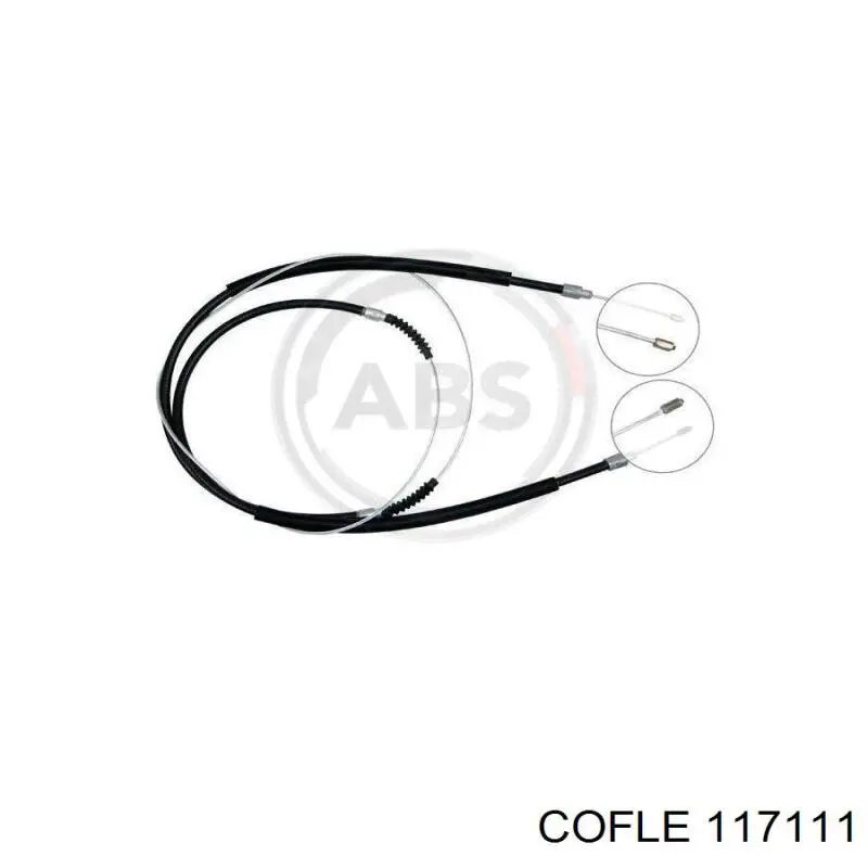 Гальмо стоянкове Cofle 117111
