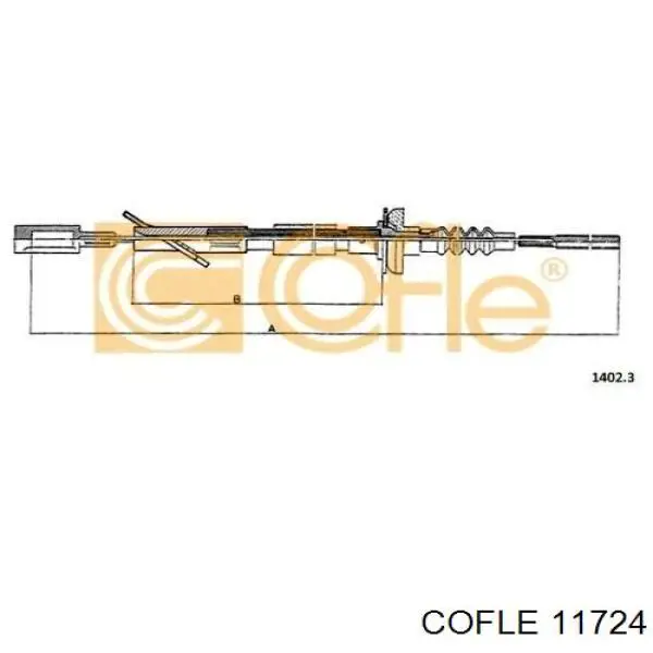 Купити 11724 Cofle Трос зчеплення