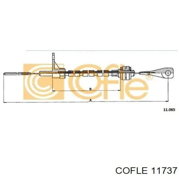 Трос акселератора Cofle 9211737