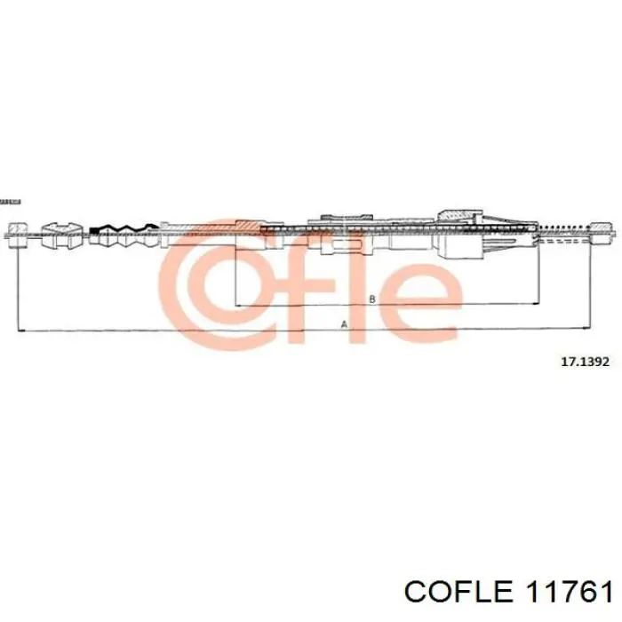 Трос відкриття капота Cavo 1105607 ціна, від 3.71 USD
