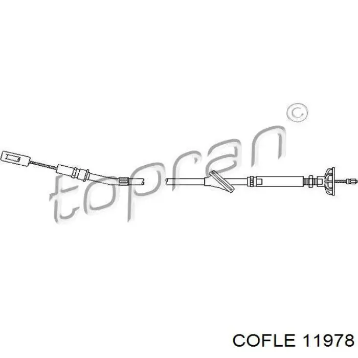 Трос газу Volvo 1272897 ціна, від 64.30 USD