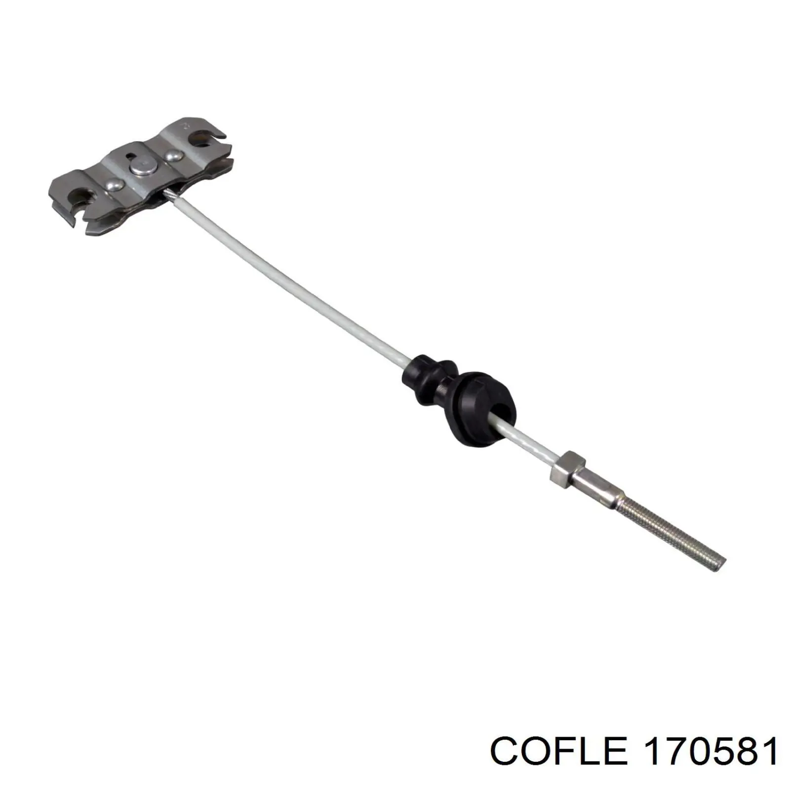 Трос стоянкового гальма передній Cofle 170581 ціна, від 9.43 USD