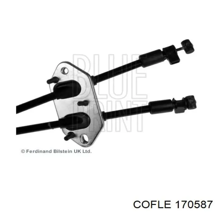 Трос ручного гальма задній, правий/лівий Cofle 170587 ціна, від 30.27 USD