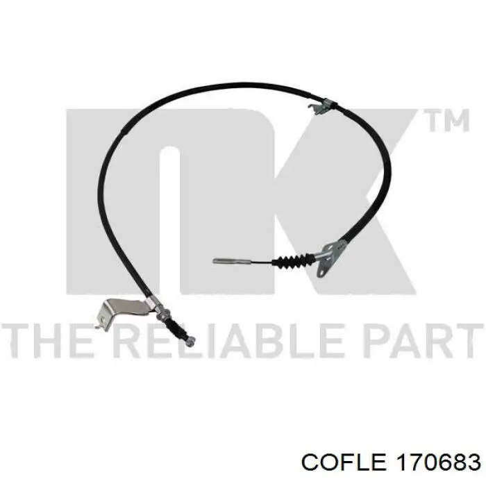 Трос стоянкового гальма задній лівий Linex 260141 ціна, від 20.62 USD