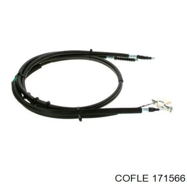 Трос стоянкового гальма задній лівий Cofle 171566 ціна, від 23.32 USD