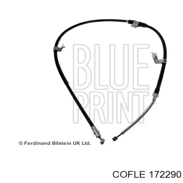 Трос ручного гальма задній, правий 172290 Cofle