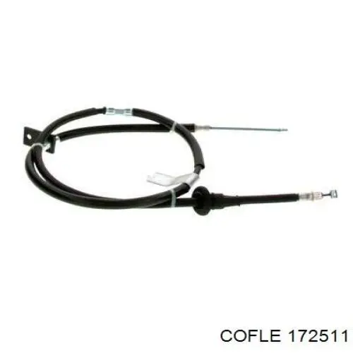 Трос стоянкового гальма задній лівий Cofle 172511 ціна, від 11.07 USD