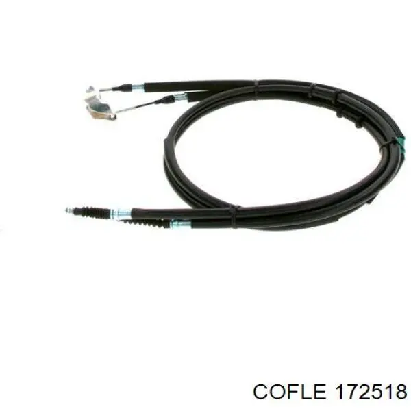 Трос стоянкового гальма задній лівий Cofle 172518 ціна, від 20.77 USD