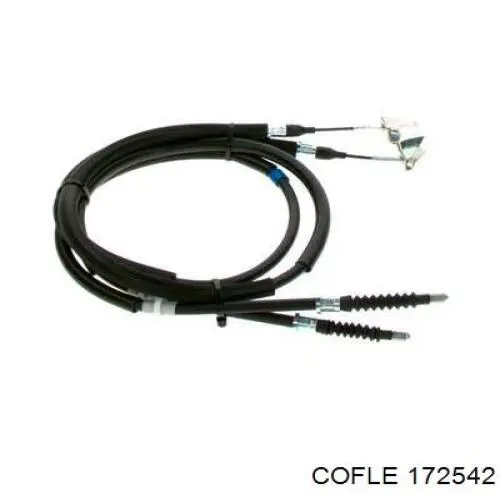 Купити 597601C300 Hyundai/Kia Трос ручного гальма задній, лівий