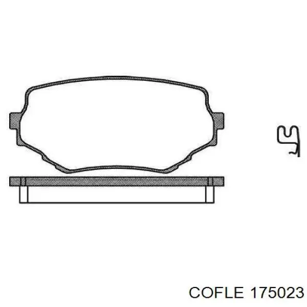 Трос ручного гальма задній, лівий ADK84624 Blue Print