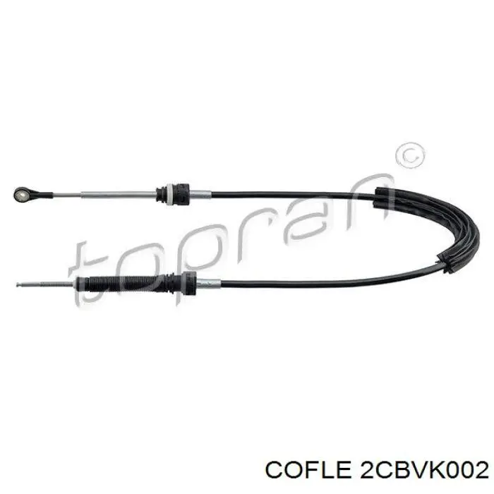 Трос перемикання передач, вибору передачі Cofle 2CBVK002 ціна, від 35.53 USD