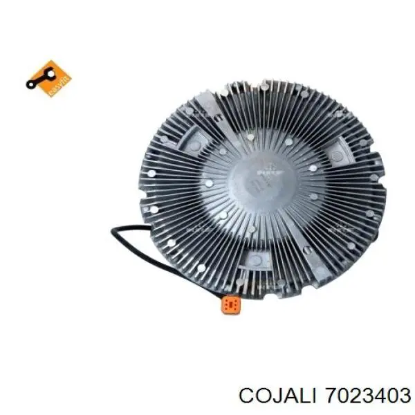 Вискомуфта вентилятора 7023403 Cojali