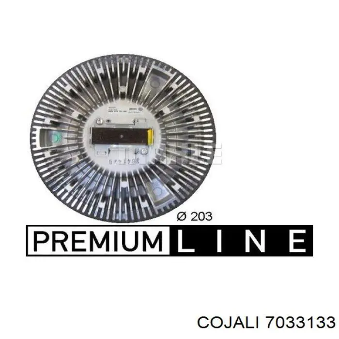Вискомуфта вентилятора 7033133 Cojali