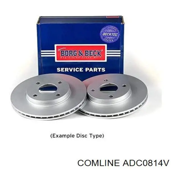 Гальмівні диски передні ADC0814V Comline