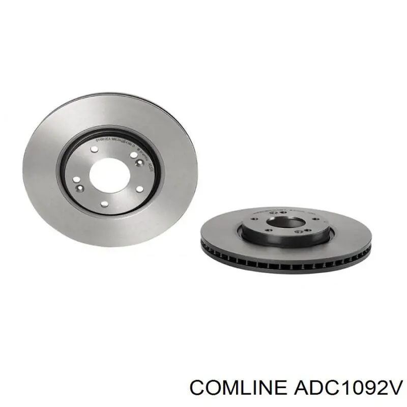 Диск гальмівний передній Comline ADC1092V