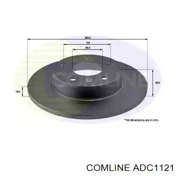 ADC1121 Comline Дискові гальма