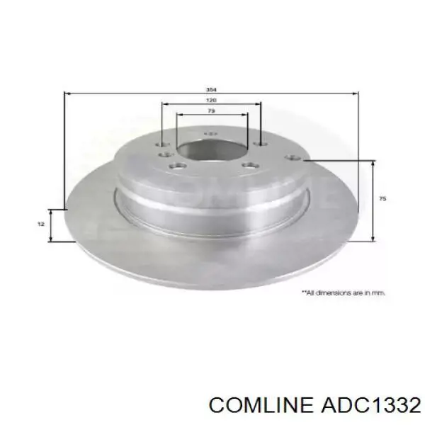 ADC1332 Comline Дискові гальма