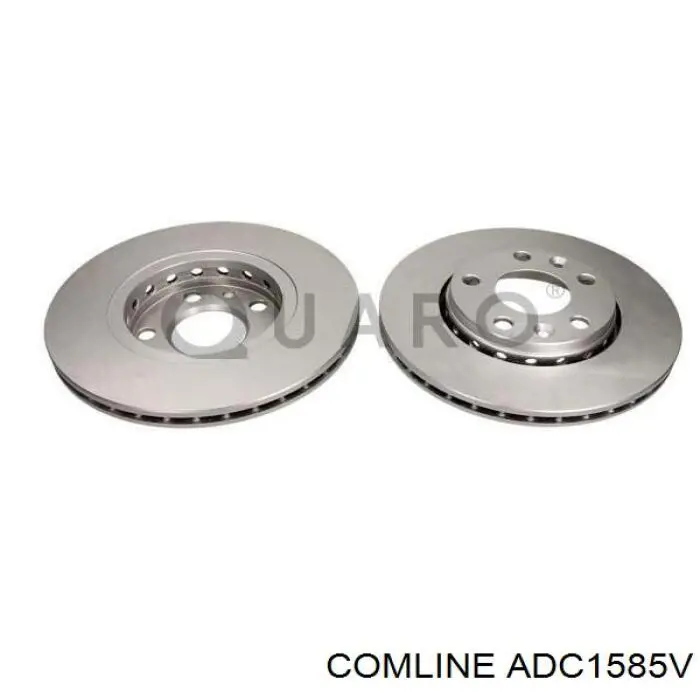 Диск переднього гальма Comline ADC1585V ціна, від 44.56 USD