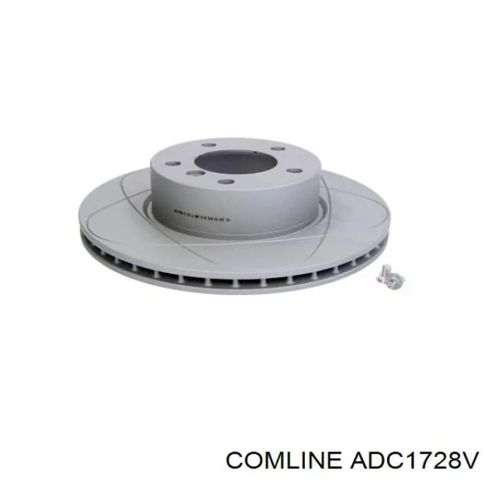 Диск гальмівний передній Comline ADC1728V