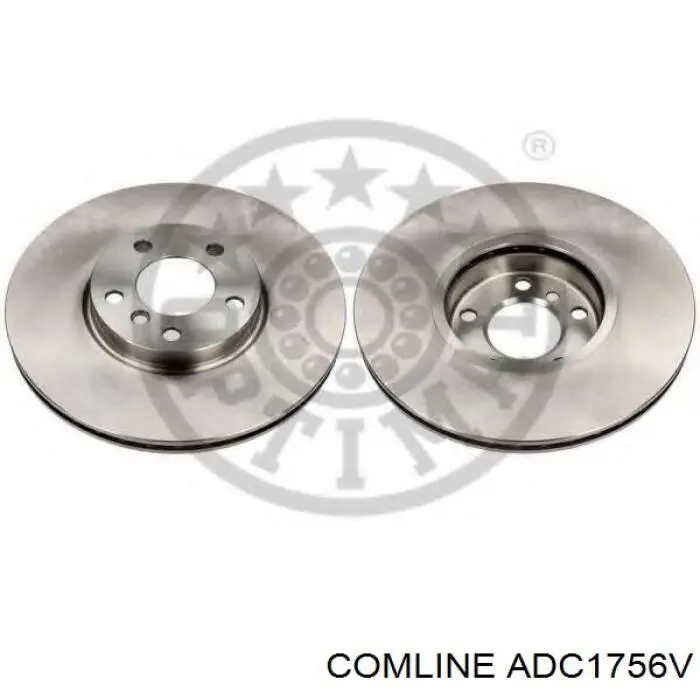 Диск переднього гальма Comline ADC1756V ціна, від 69.72 USD