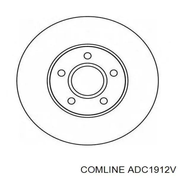 Купити ADC1912V Comline Ротор гальмівний