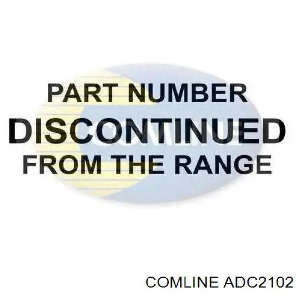 ADC2102 Comline диск гальмівний передній