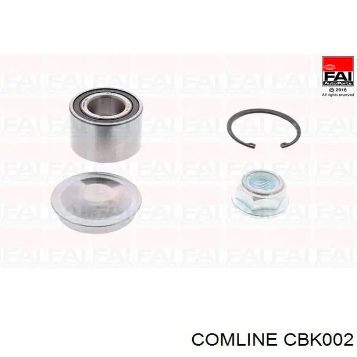 Комплект підшипник маточини передньої Comline CBK002 ціна, від 14.09 USD