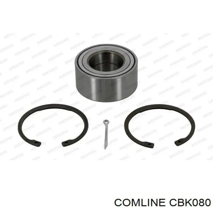 Комплект підшипник маточини передньої Comline CBK080 ціна, від 14.09 USD
