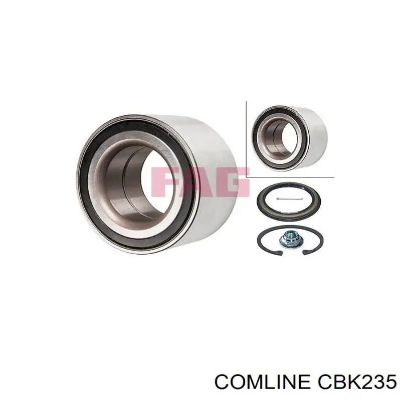 Підшипник маточини Comline CBK235