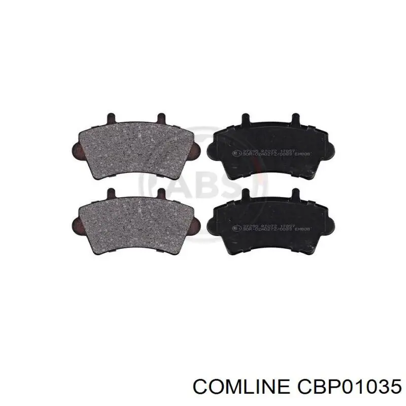 CBP01035 Comline Передні гальмівні колодки