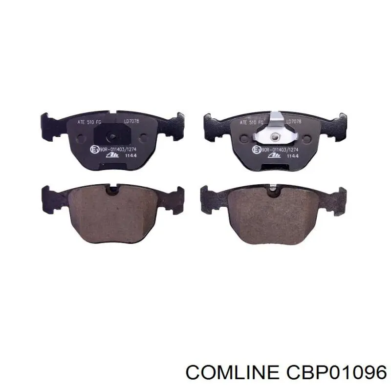 CBP01096 Comline Передні гальмівні колодки