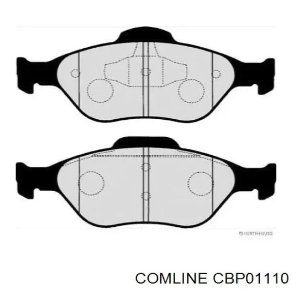 Купити CBP01110 Comline Колодки гальмівні передні, дискові
