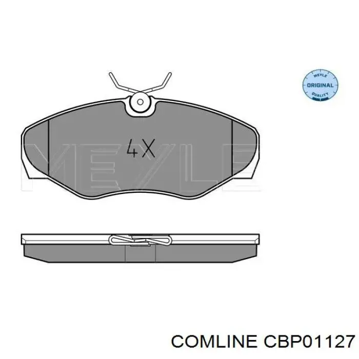 Гальмівні колодки Comline CBP01127 ціна, від 16.69 USD