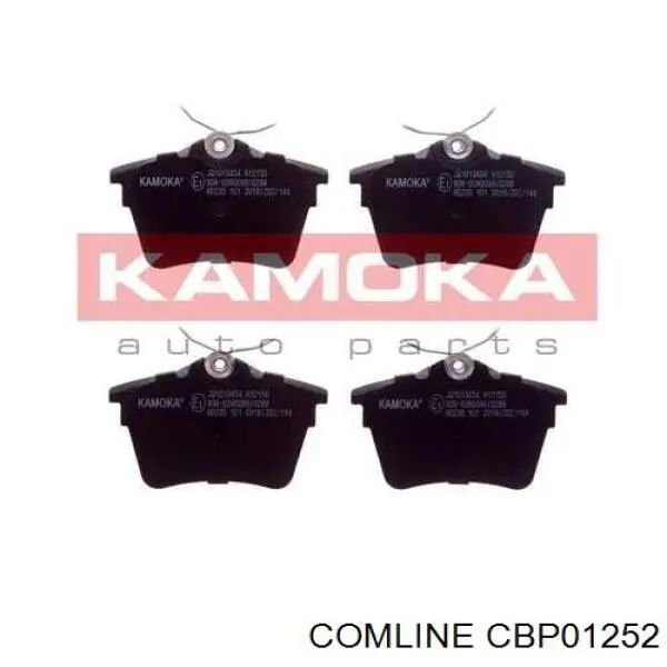 Задні гальмівні колодки Comline CBP01252 ціна, від 17.77 USD