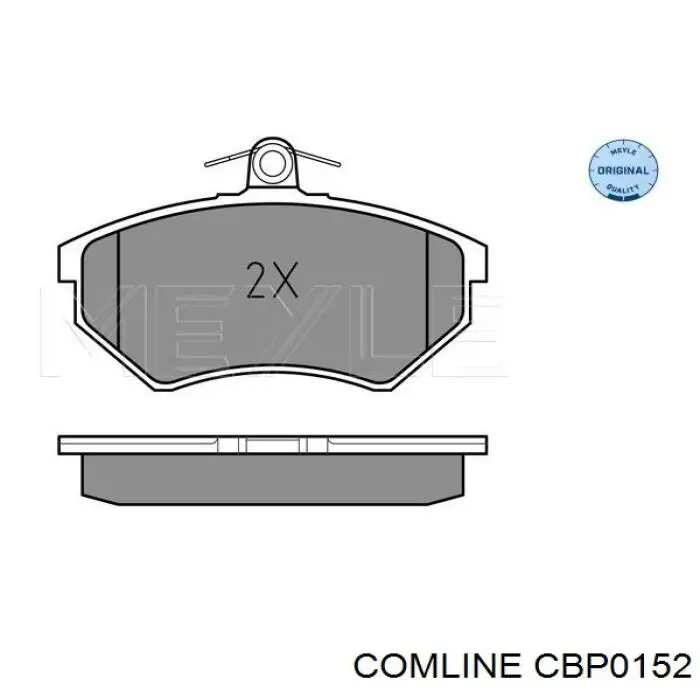Купити CBP0152 Comline Колодки гальмівні передні, дискові