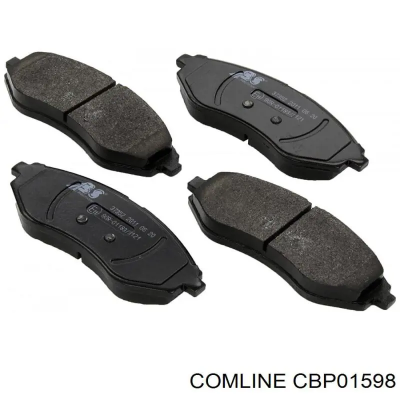Гальмівні колодки Comline CBP01598 ціна, від 12.76 USD