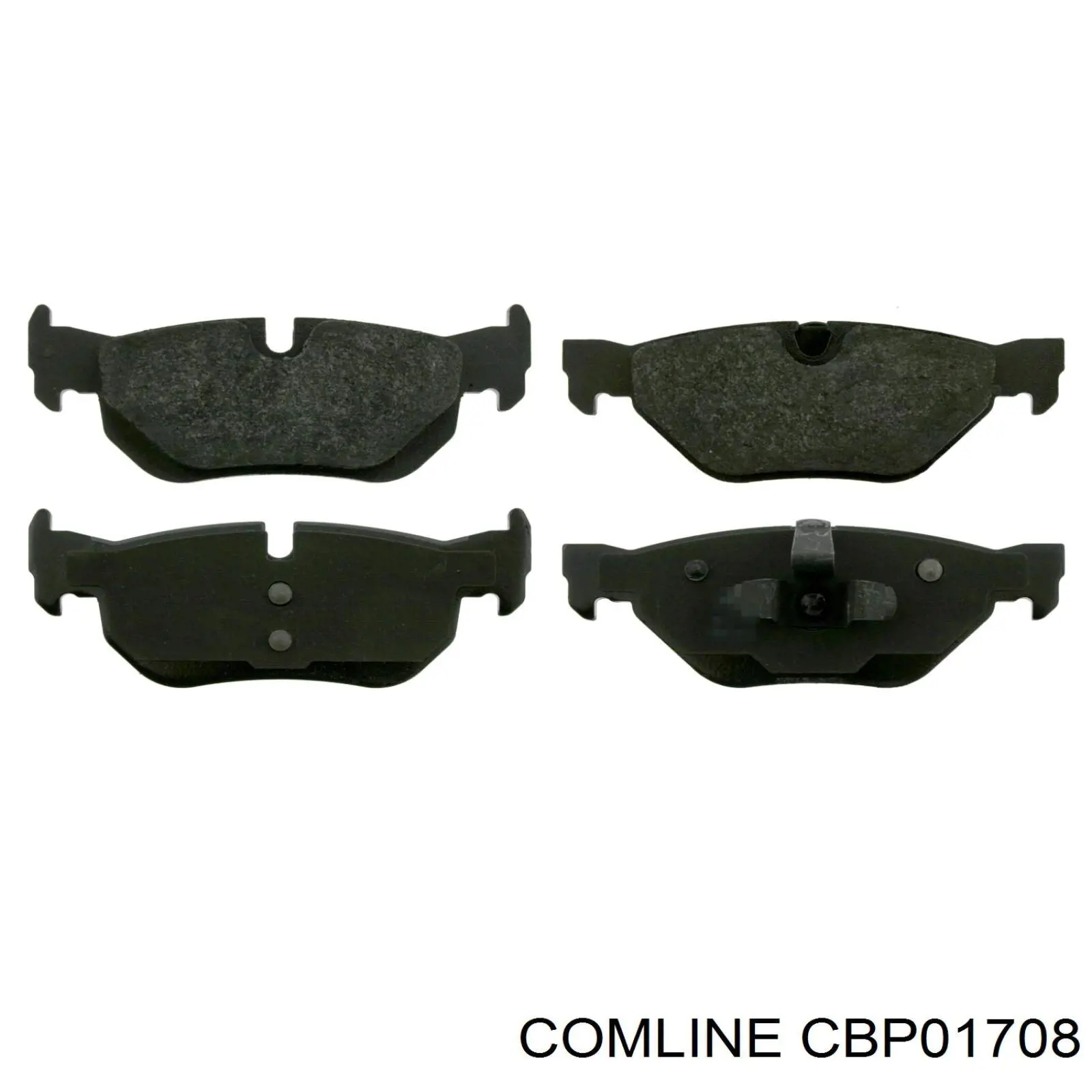 CBP01708 Comline Колодки гальмівні задні, дискові