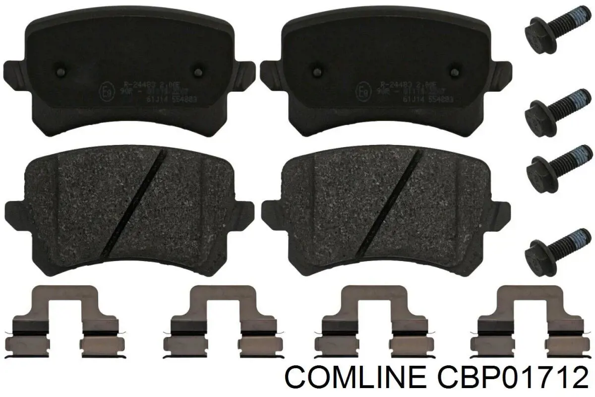 Задні гальмівні колодки Comline CBP01712 ціна, від 24.35 USD