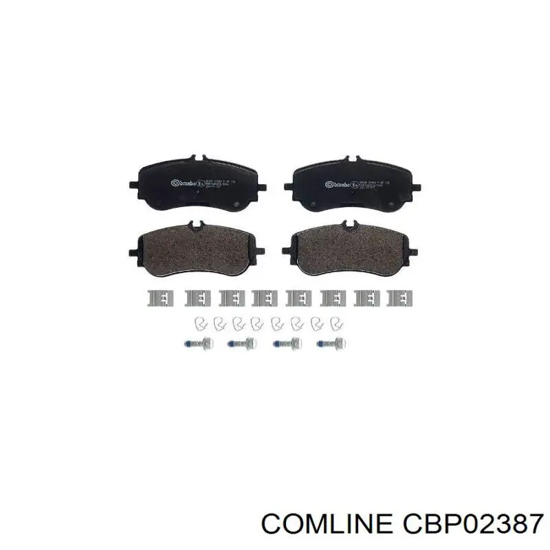 Купити CBP02387 Comline Задні колодки