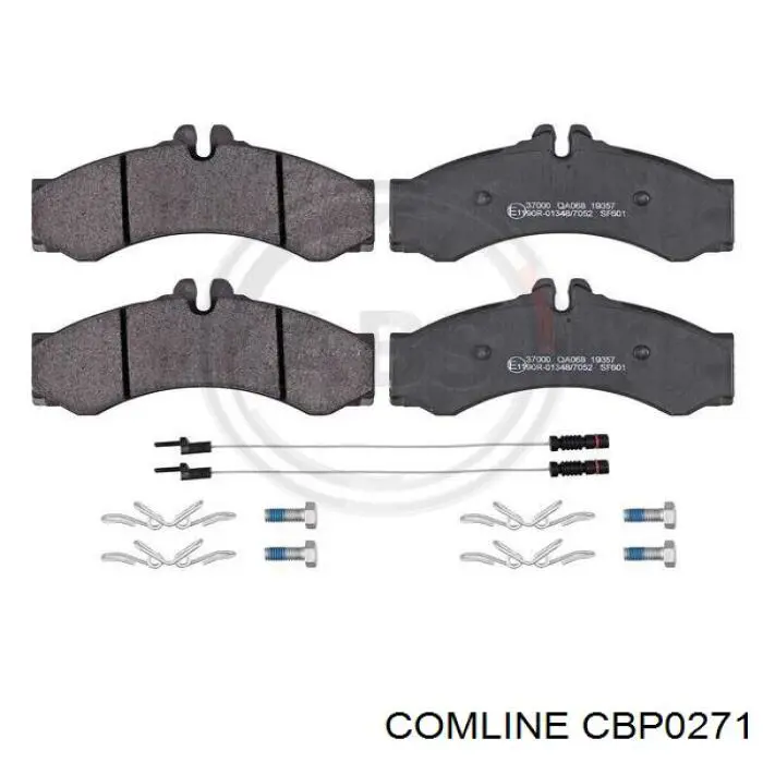 Гальмівні колодки Comline CBP0271 ціна, від 21.11 USD