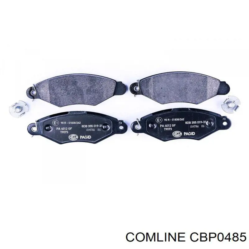 CBP0485 Comline Передні гальмівні колодки