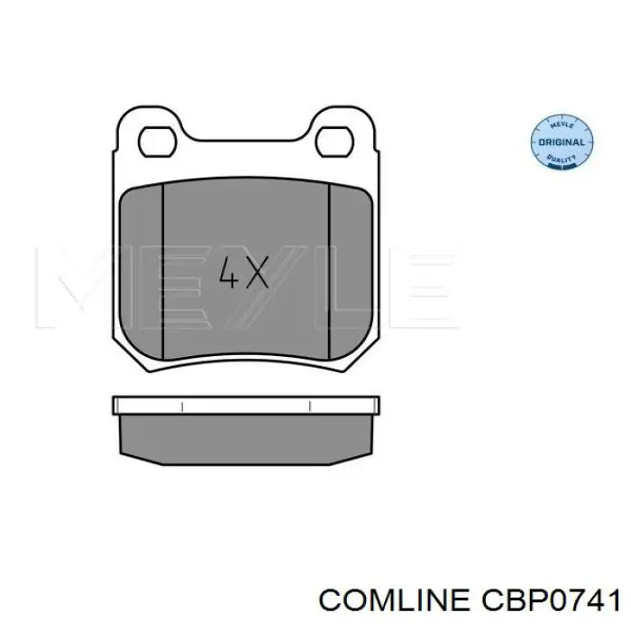 Купити CBP0741 Comline Задні колодки