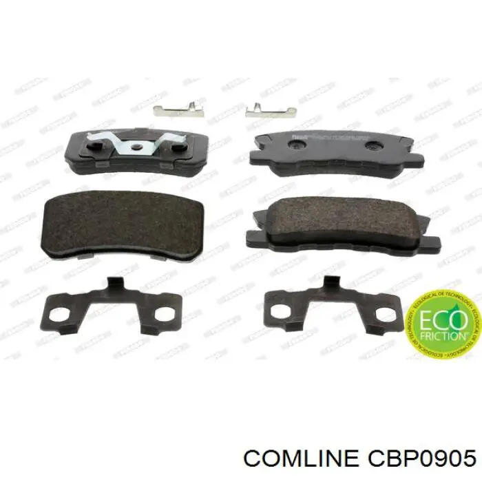 Задні гальмівні колодки Comline CBP0905 ціна, від 16.40 USD