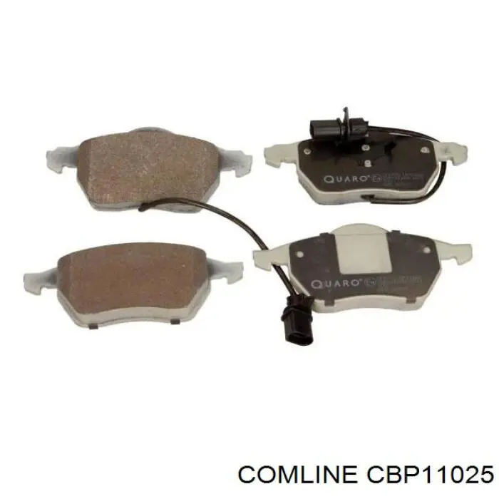 CBP11025 Comline Передні гальмівні колодки