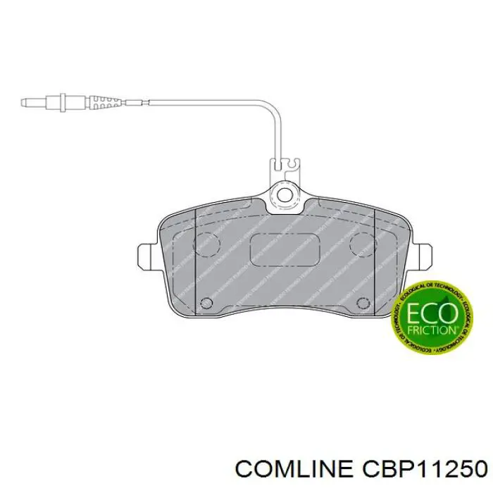 Тормозні колодки Comline CBP11250