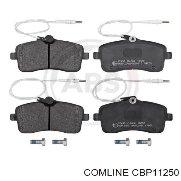 Купити CBP11250 Comline Колодки гальмівні передні, дискові