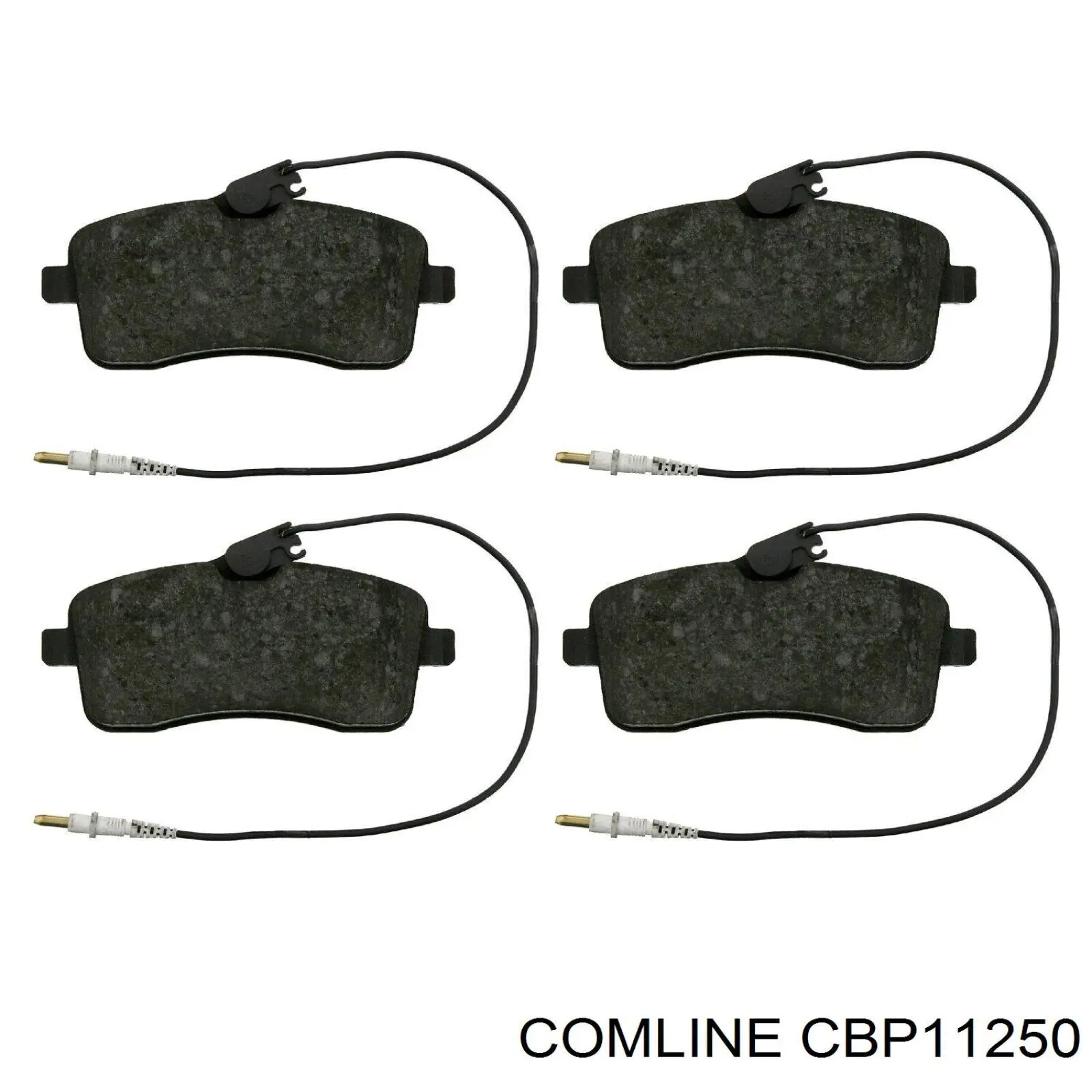 Передні тормозні колодки CBP11250 Comline