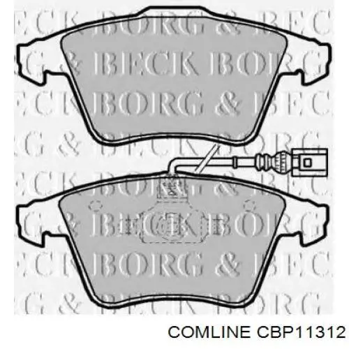 Тормозні колодки Comline CBP11312