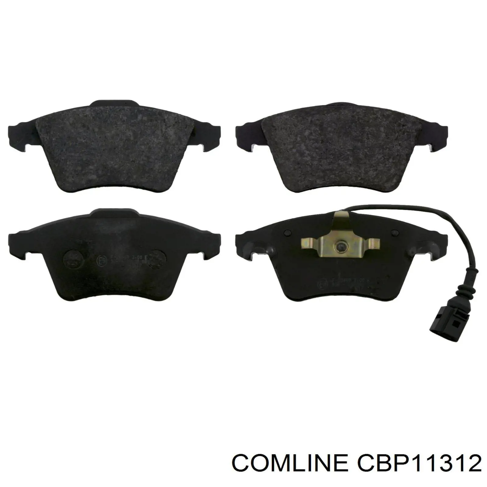 CBP11312 Comline Передні гальмівні колодки